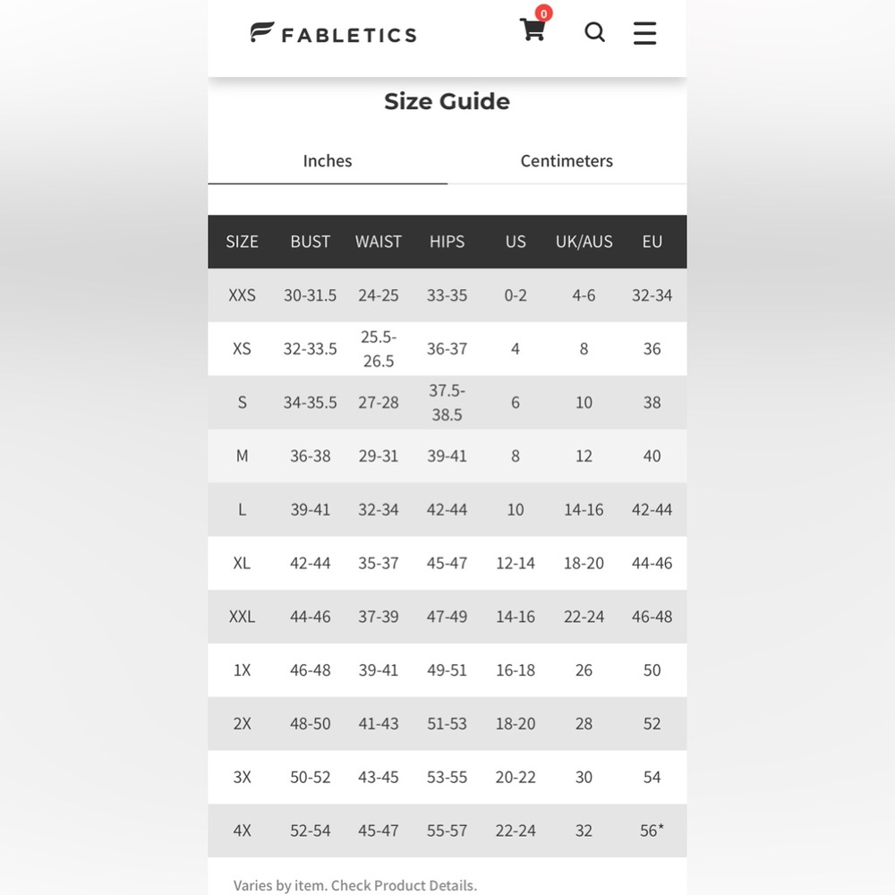 Fabletics Racer Back White Exercise Shirt (NWT) - Picture 7 of 7